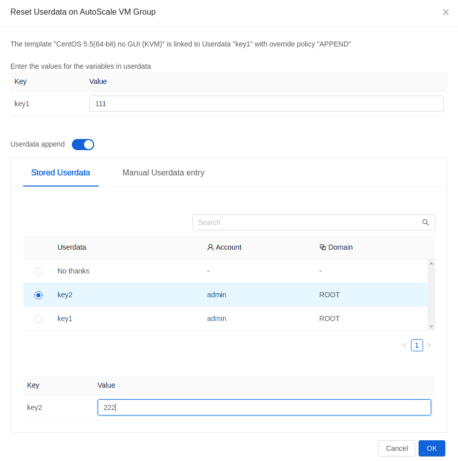 Reset Userdata in AutoScale Instance Profile.